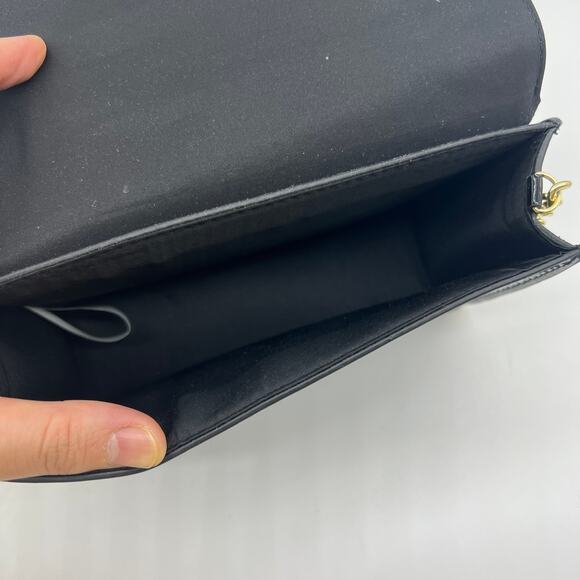 Jimmy Choo Parfum Gold Chain Black Patent Crossbody Bag - Picture 13 of 16